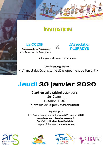 Invitation Conférence 30.01.2020 