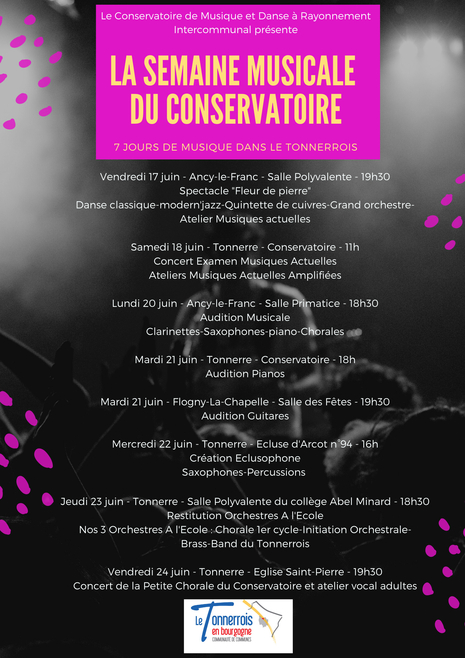 Semaine Musicale du Conservatoire 2022