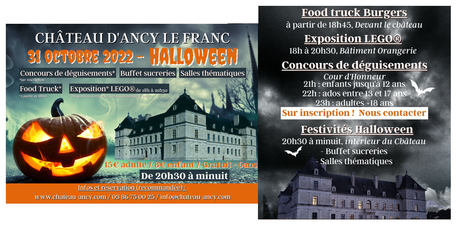 Halloween au château d'Ancy-le-Franc 2022