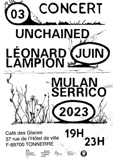 Concert au Café des Glaces samledi 3 juin 2023