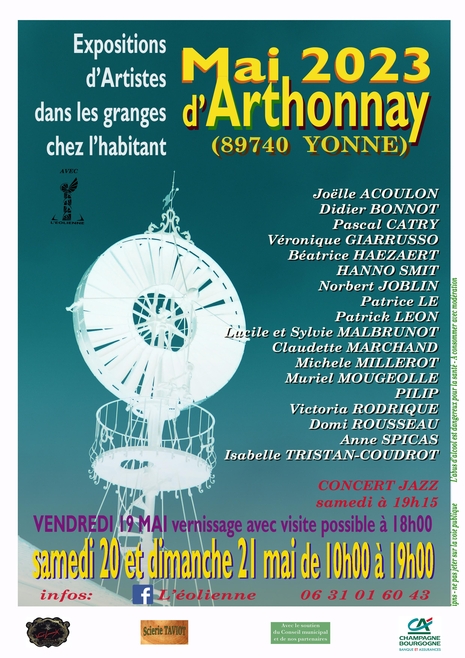 Mai d'Arthonnay expositions 2023
