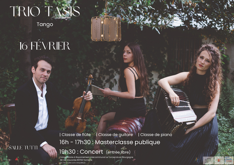 Trio Tasis Conservatoire 16 février 2024