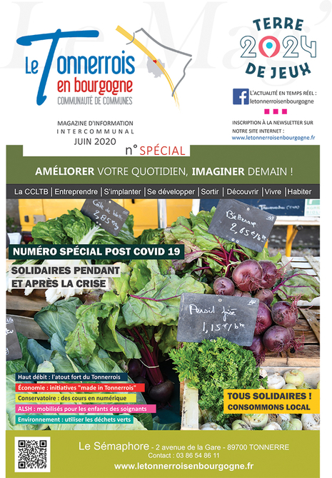 MAGAZINE CCLTB - NUMERO SPECIAL - Le Tonnerrois en Bourgogne - JUIN 2020  couv.jpg