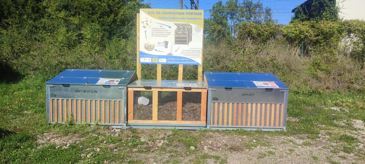 Site de compostage collectif