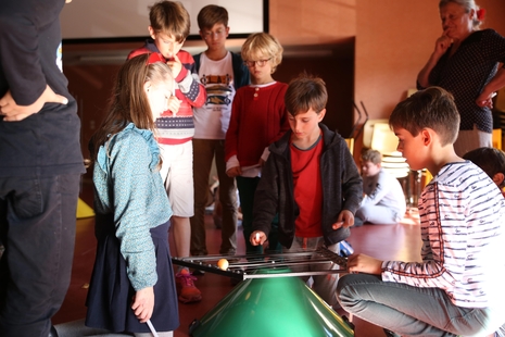 Instrumentarium Baschet au Conservatoire intercommunal