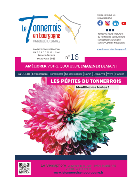 Magazine janvier-févier-mars-avril 2023 couverture