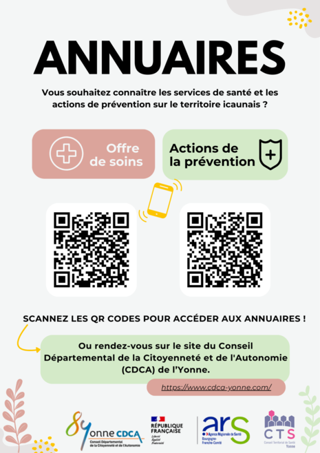 Annuaire offre de soins 89