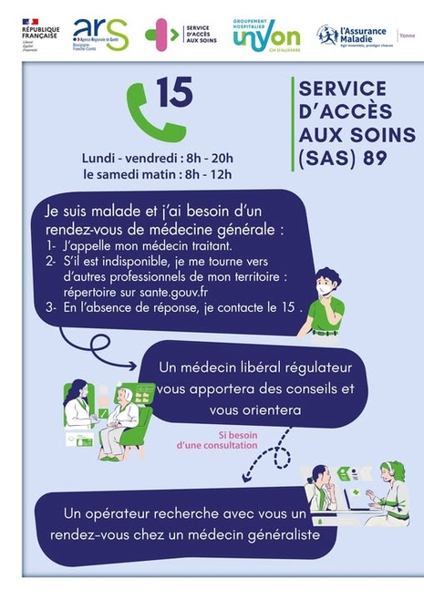 ARS - CAMPAGNE ACCES AUX SOINS ETE 2025