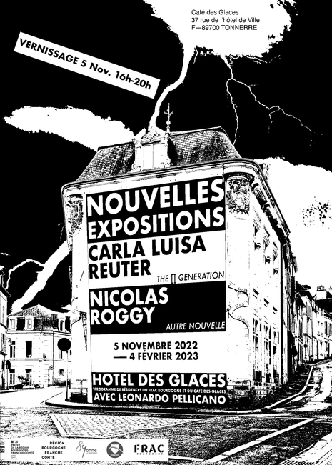 Exposition de Carla Luisa Reuter et Nicolas Roggy au café des glaces