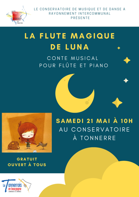 La Flute magique de Luna Conservatoire conte musical