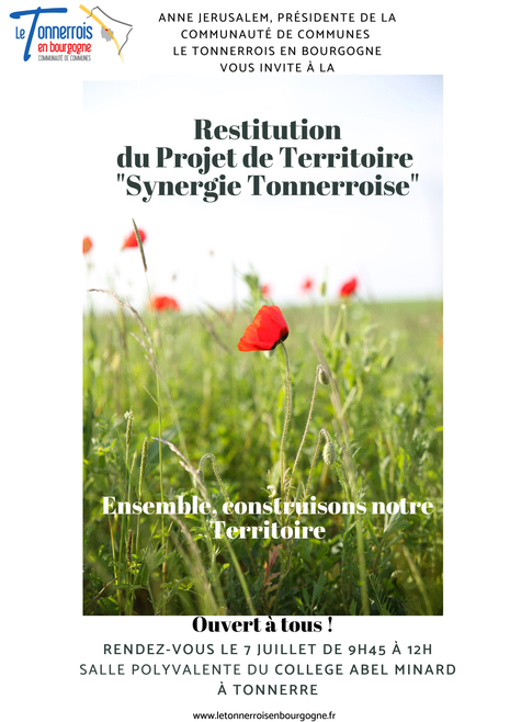 Restitution du Projet de Territoire 2022