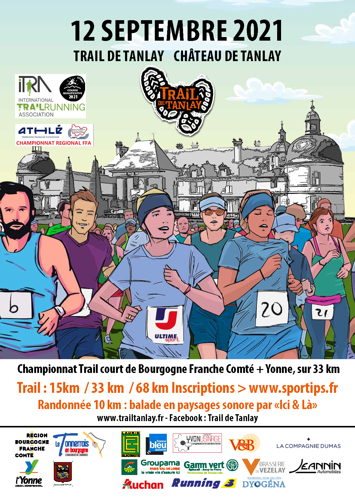 Le trail de Tanlay - 2021