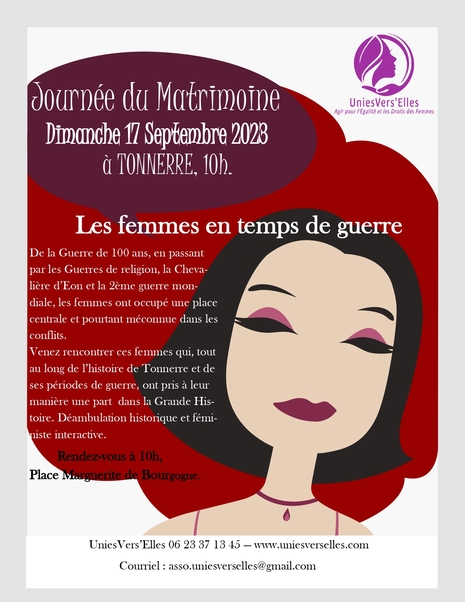 Journée du Matrimoine 17 septembre 2023