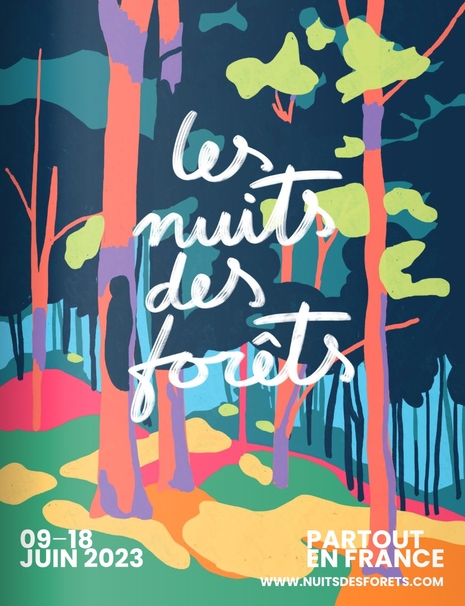 Les Nuits des Forêts 2023 affiche