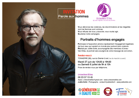 Portraits d'hommes engagés