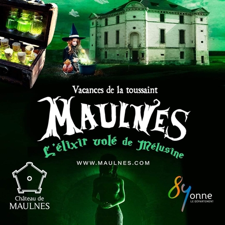 Le repere de Mélusine au Château de Maulnes Toussaint 2024