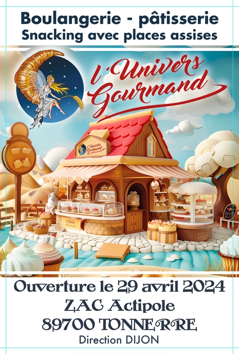 Ouverture de l'Univers Gourmand 