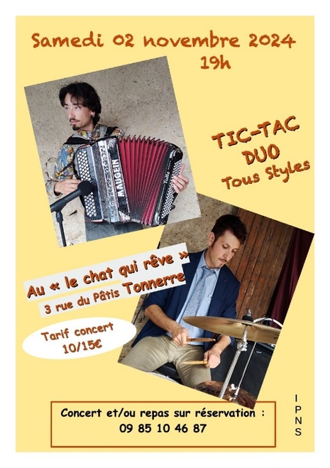 Tic Tac au chat qui rêve