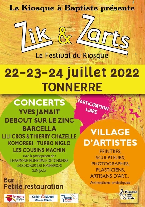 Zik & Zarts le festival du Kiosque