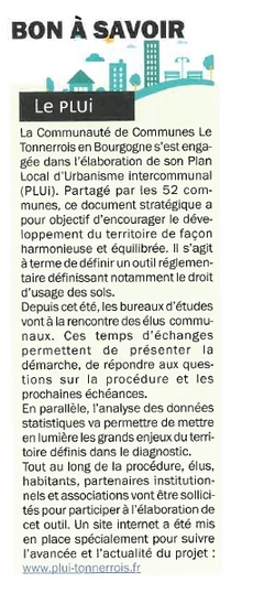 article PLUi 1