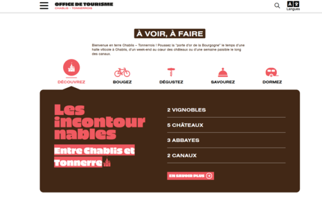 Image nouveau site web OT Chablis-Tonnerrois